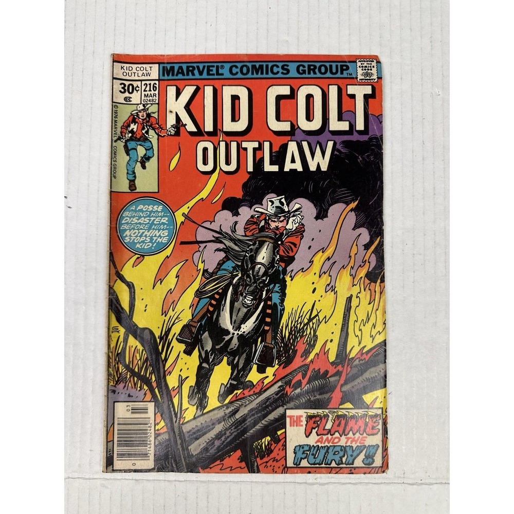 Kid Colt Outlaw -- Issue #216 Mar -- Marvel comics